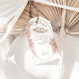 Ballerina Tutu Kinderdusche oder Geburtstag Vielen Geschenkanhänger