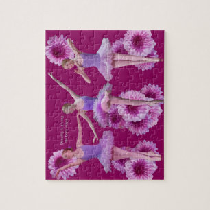 Ballerina und rosa Mamas