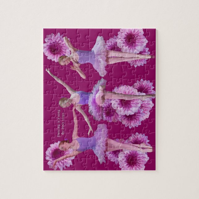 Ballerina und rosa Mamas (Vertikal)