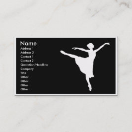 ballerina Visitenkarte