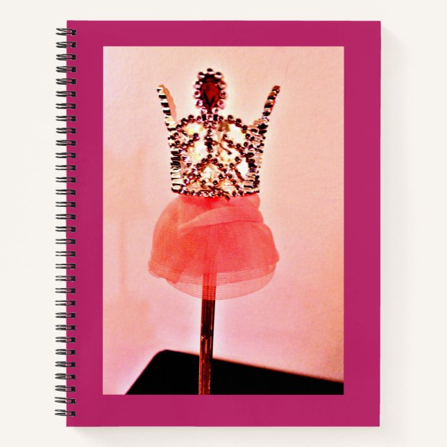 Ballerina Wand Notizbuch (Vorderseite)