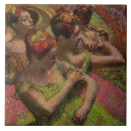 Ballerinas Adjusting Their Dresses (Edgar Degas) Fliese