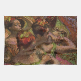 Ballerinas Adjusting Their Dresses (Edgar Degas) Geschirrtuch