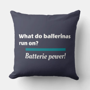 Ballerinas Ballett Tanzscherz Kissen