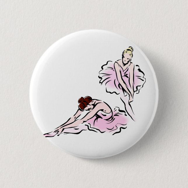 Ballerinas Button (Vorderseite)