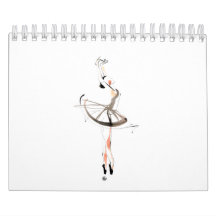 Ballerinas Dancers Zeichentrickkalender