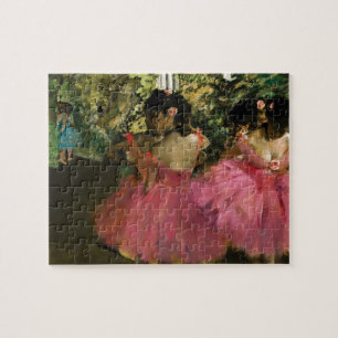 Ballerinas in Pink von Edgar Degas