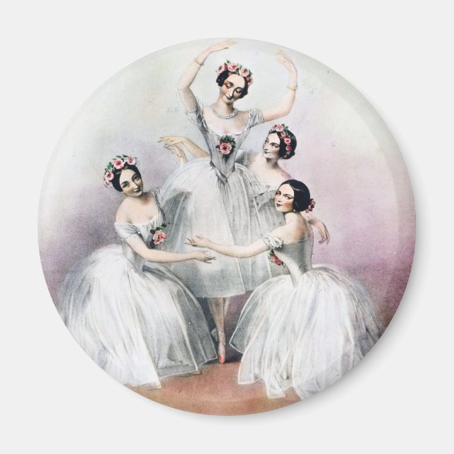 Ballerinas Magnet (Vorne)