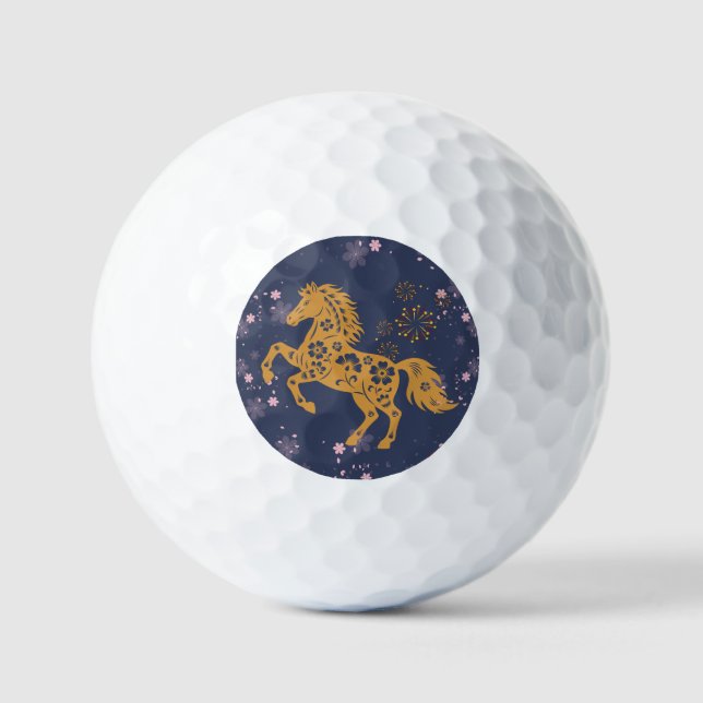 BALLES DE GOLF 馬と綺麗な桜♡ (Recto)