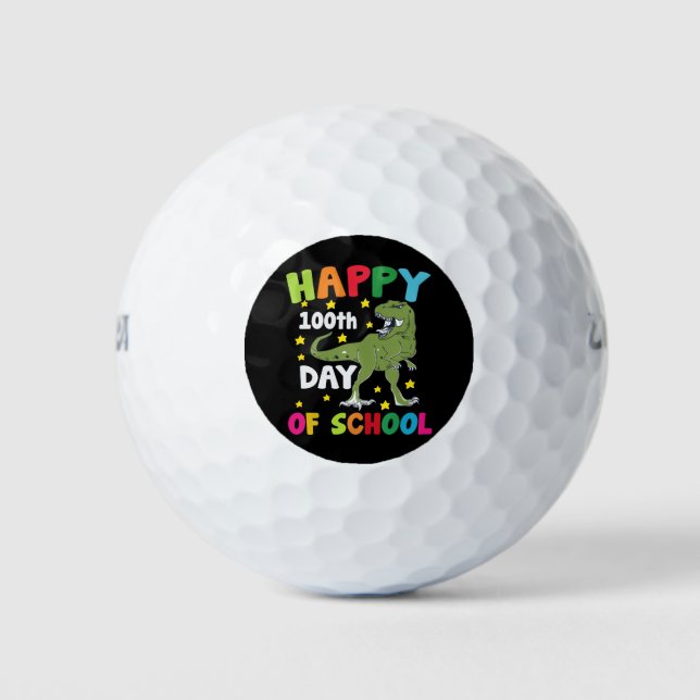 Balles De Golf 100 jours d'école Trex 100e jour d'école  (Devant)