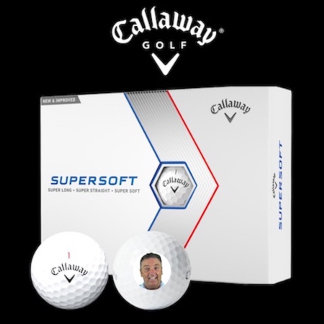 Balles De Golf 12 x Callaway Supersoft Custom Photo Golf Balls