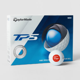 Balles De Golf 12 x logo personnalisé Photo TaylorMade TP5 Golf B