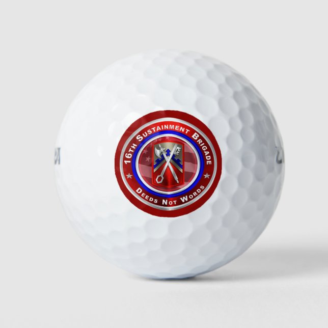 Balles De Golf 16e brigade de soutien (Devant)