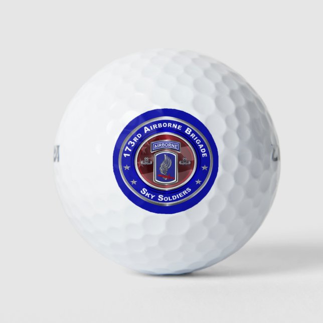 Balles De Golf 173e équipe de combat de la brigade aéroportée (Devant)