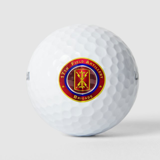 Balles De Golf 17e brigade d'artillerie de campagne "Thunderbolt" (Devant)