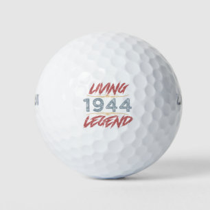 Balles De Golf 1944 Légende vivante 80e anniversaire