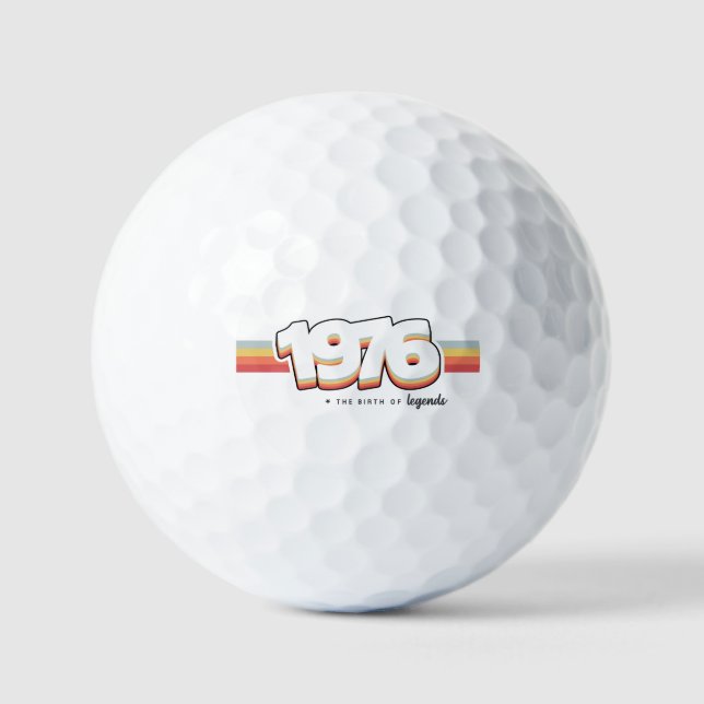 Balles De Golf 1976 La naissance des légendes (Recto)