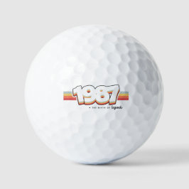 Balles De Golf 1987 La naissance des légendes