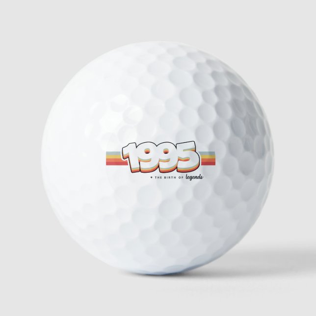 Balles De Golf 1995 La naissance des légendes (Recto)