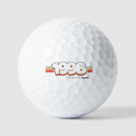 Balles De Golf 1998 La naissance des légendes