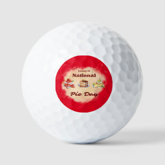 Balles De Golf 23 janvier Journée nationale du gâteau