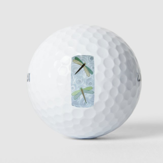 Balles De Golf 2 libellules #1 (Devant)