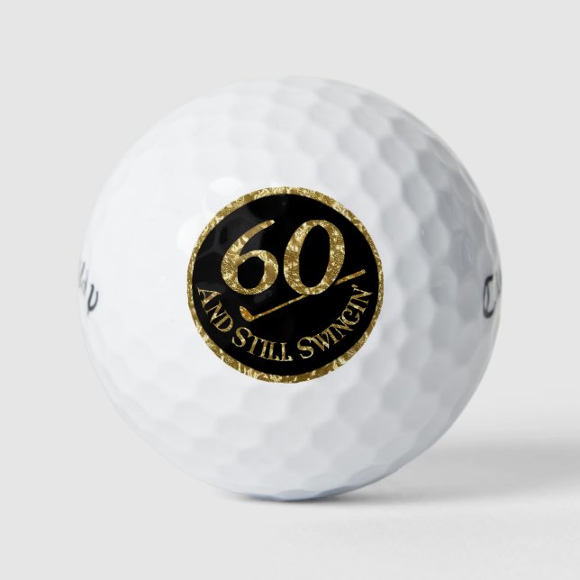 Balles De Golf 60 Et Toujours En Vague' (Devant)