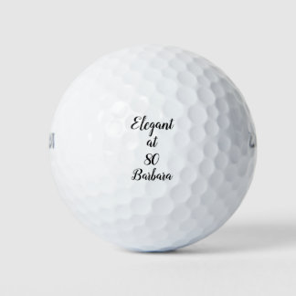 Balles De Golf 80 ans 80th Birthday Personnaliser le cadeau