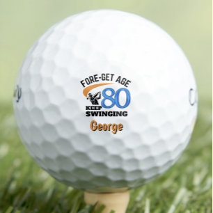 Balles De Golf 80e Cadeau pour oncle – Hommage à la balançoire