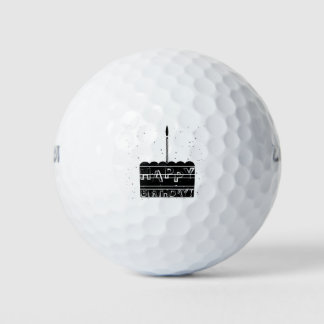 Balles De Golf 8488Joyeux anniversaire