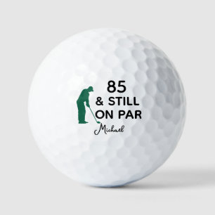 Balles De Golf 85e anniversaire Funny Custom Golf Ball avec nom