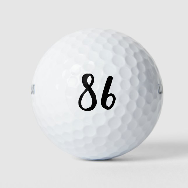 BALLES DE GOLF 86 (Devant)