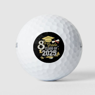 Balles De Golf 8e Classe De 2025 Graduate Graduation