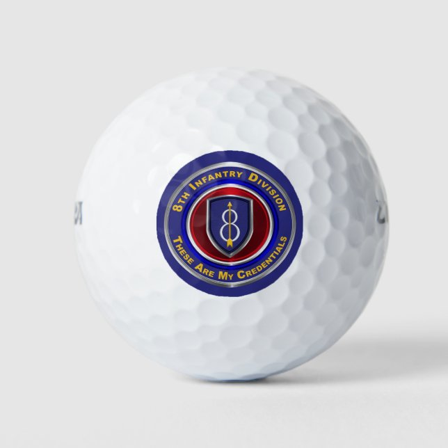 Balles De Golf 8e division d'infanterie "Pathfinder" (Devant)