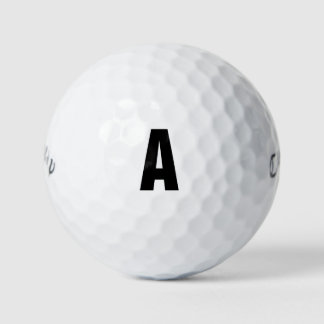 BALLES DE GOLF 'A'