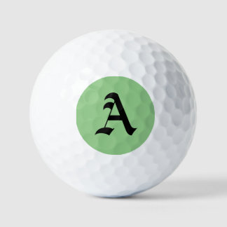 Balles De Golf "A" initial