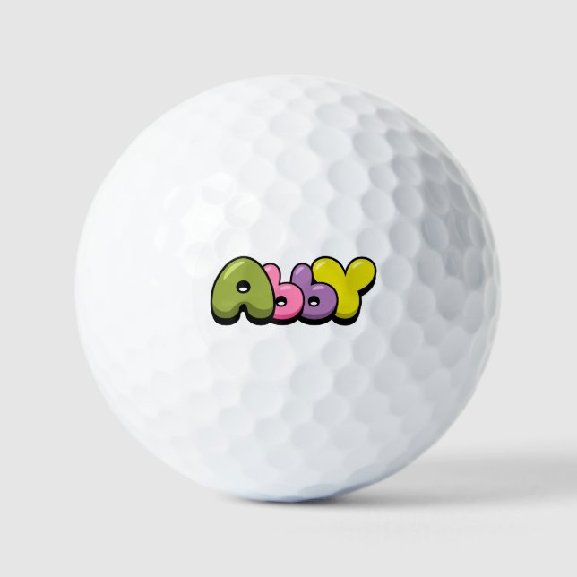 Balles De Golf Abby (Recto)