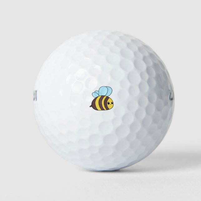 Balles De Golf Abeille mignonne (Devant)
