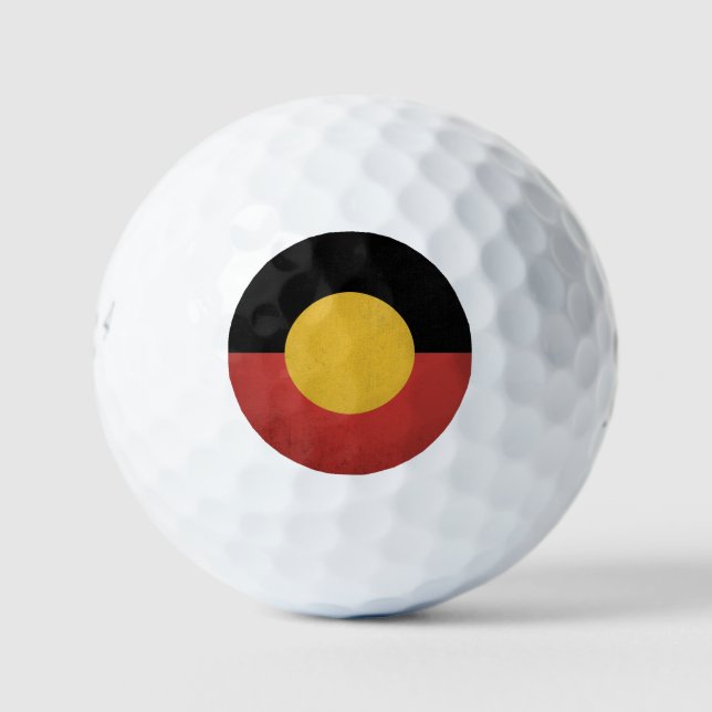Balles De Golf Aborigènes australiens (Devant)