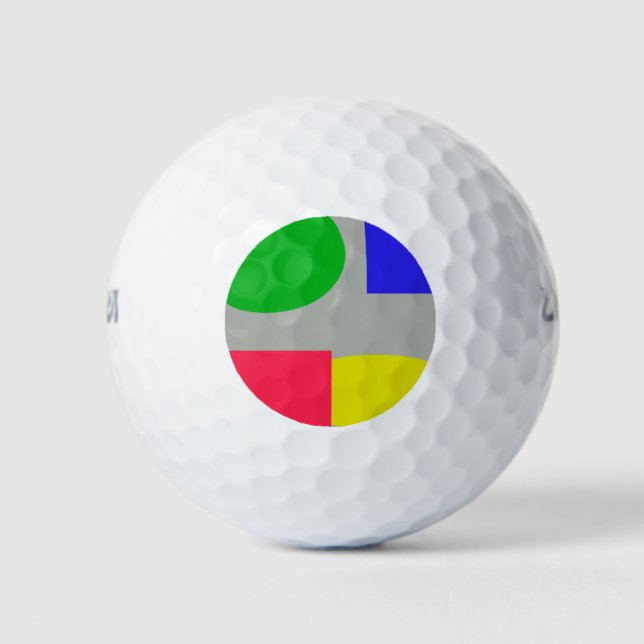 Balles De Golf Abstrait (Devant)