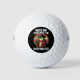 Balles De Golf Accuser mon partenaire Je suis trop stimulé Cowboy