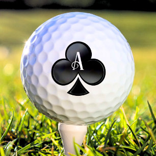 Balles De Golf Ace of Clubs Casino Deck of Playing Cards