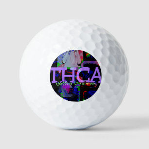 Balles De Golf Adam Moyer Original "THCA" Rare