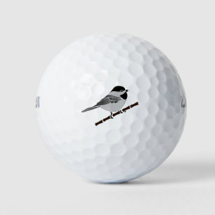 Balles De Golf Adorable Carolina Chickadee