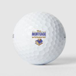 Balles De Golf Agent de prêt bancaire hypothécaire Whisperer