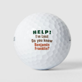 Balles De Golf Aide perdue | Drôle nom personnalisable personnali
