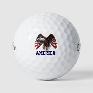 Balles De Golf Aigle américain de la Fierté de plume