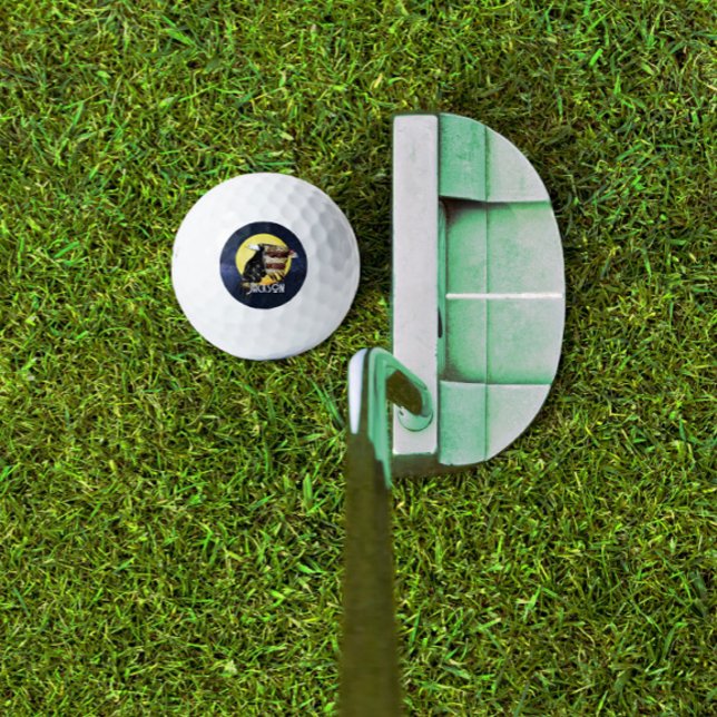 Balles De Golf Aigle patriotique rouge, blanc et bleu (Créateur téléchargé)