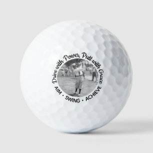 Balles De Golf AIM SWING ATIEVE Motivational Golf Balls (Hagen)