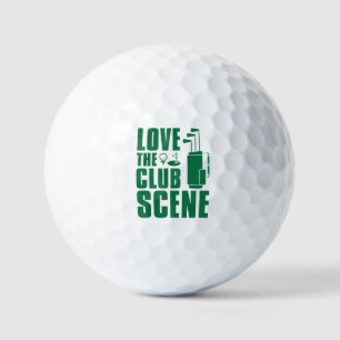 Balles De Golf Aimer La Scène Club